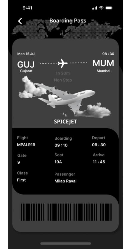 border passing details