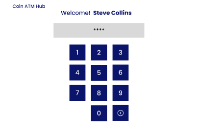 coin atm interface
