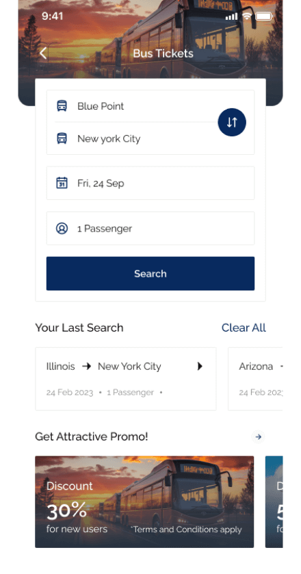 tickt booking ui